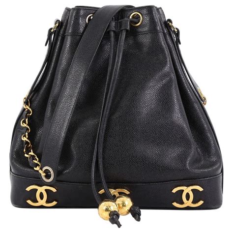 black caviar chanel bucket bag|Chanel Bucket Bags .